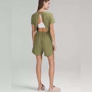 lululemon athletica Olive Green Jumpsuit